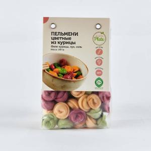 Пельмени цветные из курицы, 200 гр